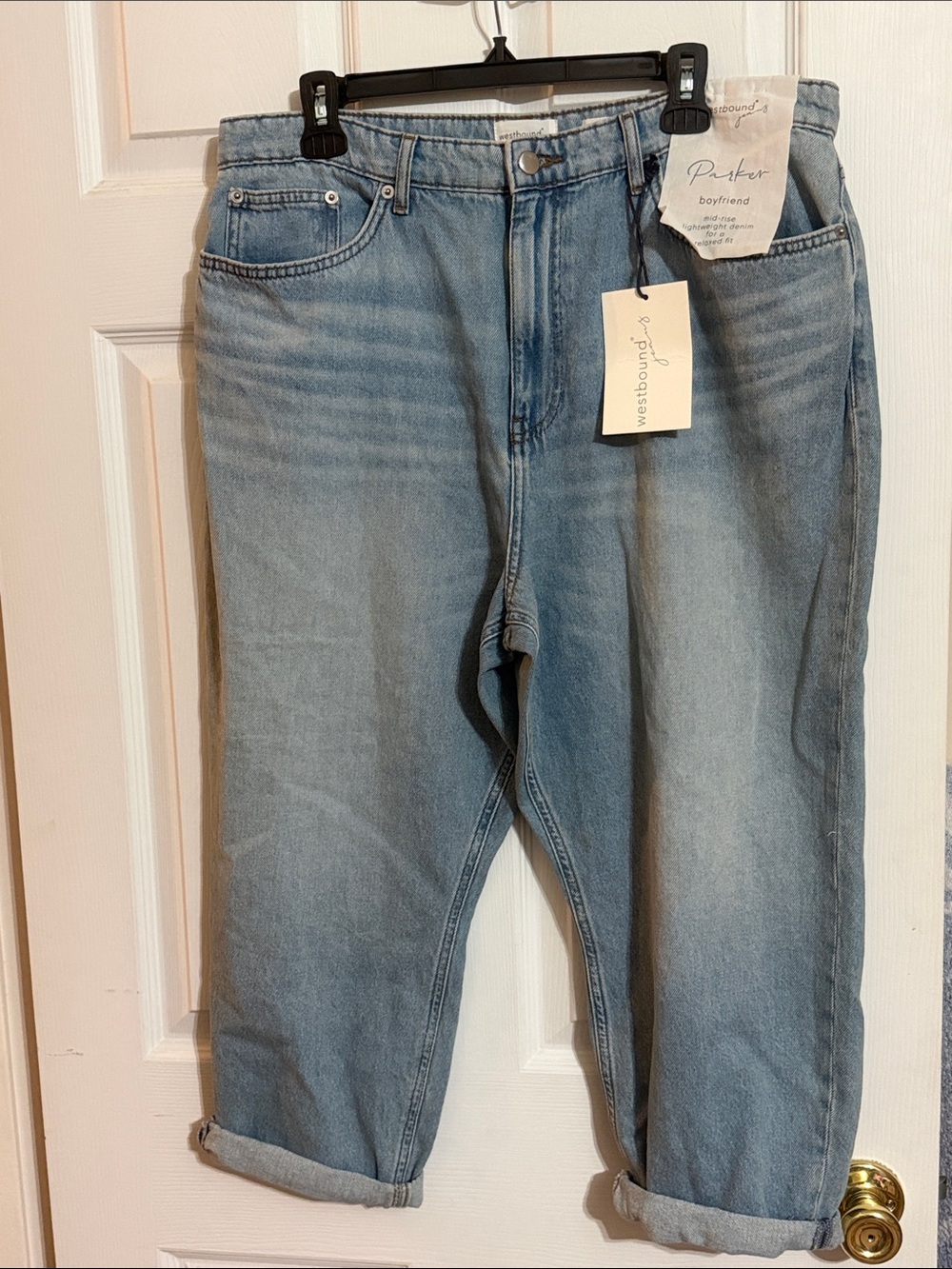 Westbound Women's Light Blue Boyfriend Jeans